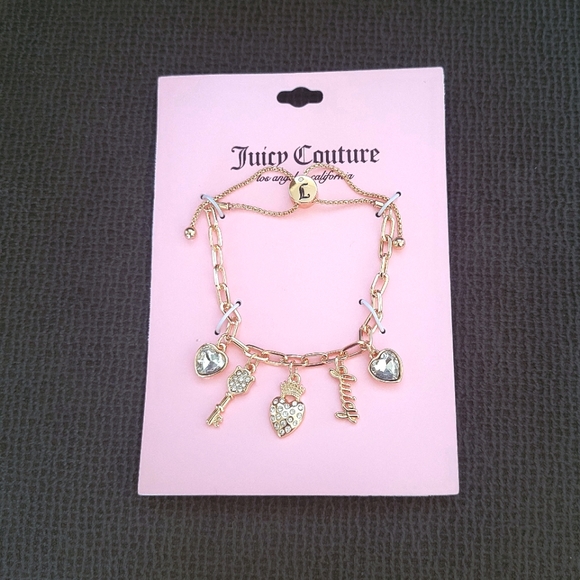 Juicy🍊 Couture Quintuple5️⃣ Charm Bracelet - NWT - Picture 16 of 16